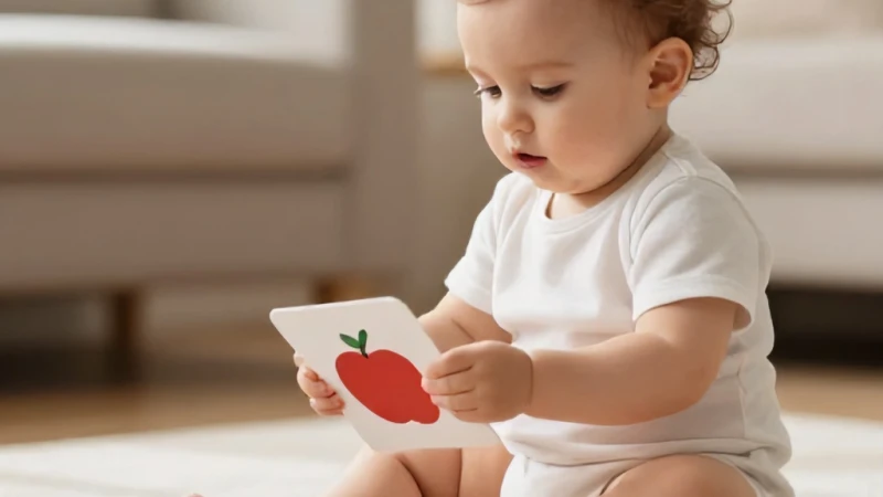 1 Yaş Bebek Zeka Kartları Nasıl Çalışılır