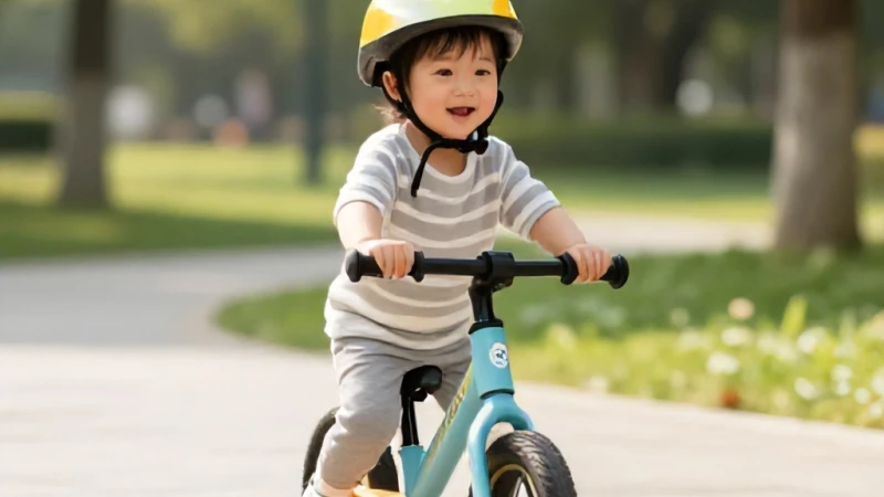 Bebeklerde Denge Bisikleti Pedalsız Modeller
