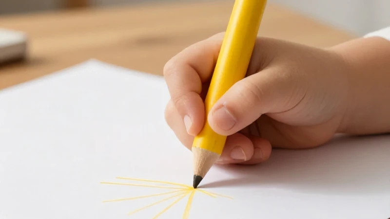 Bebeklerde Kalem Tutma ve Karalama Dönemi