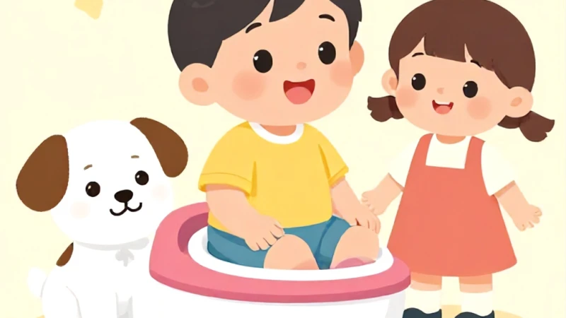 Çizgi Filmlerle Eğlenceli Çiş Kaka Öğretimi