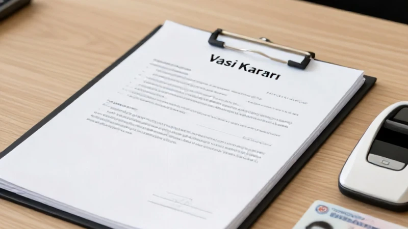 Vasi Tayini Kararı ile Kimlik Çıkarma Gerekli Evrakları
