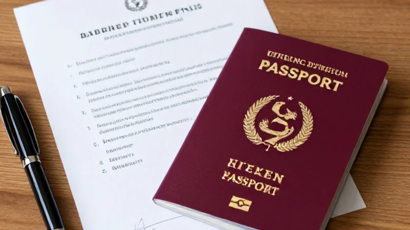 Diyanet İşleri Başkanlığı Hac Görevlisi Pasaport Evrakları