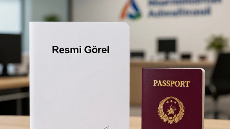Kızılay ve AFAD Yurtdışı Görev Personeli Pasaport Evrakları