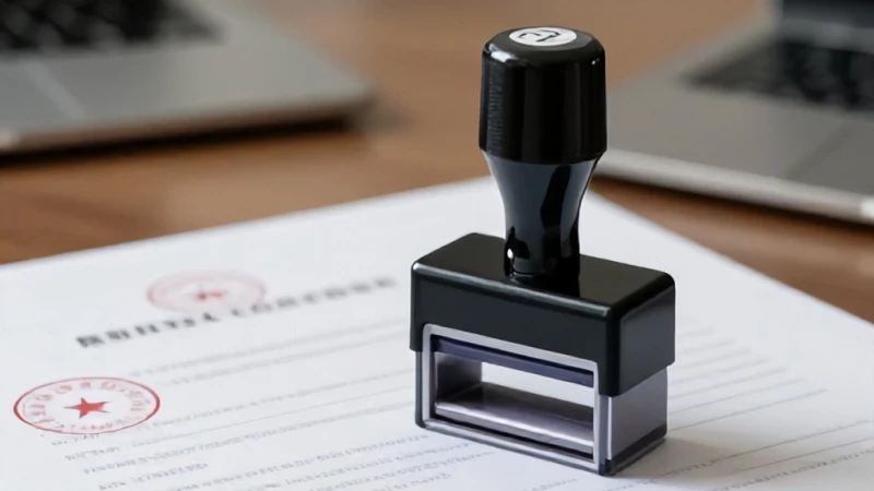 Şirket Kaşesi Yaptırırken İmalatçıya Verilecek Gerekli Belgeler