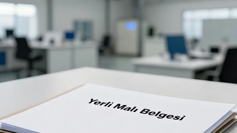 Yerli Malı Belgesi Başvurusunda Ticaret Odasının İstediği Evraklar