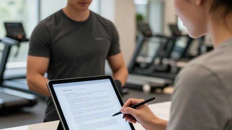 Spor Salonları İçin Zorunlu Üye Sözleşmesi ve Sağlık Beyan Formları