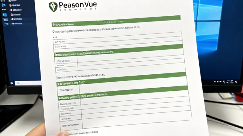 Bilişim Akademisi Sınav Giriş Belgesi Pearson VUE Ödeme Bilgileri