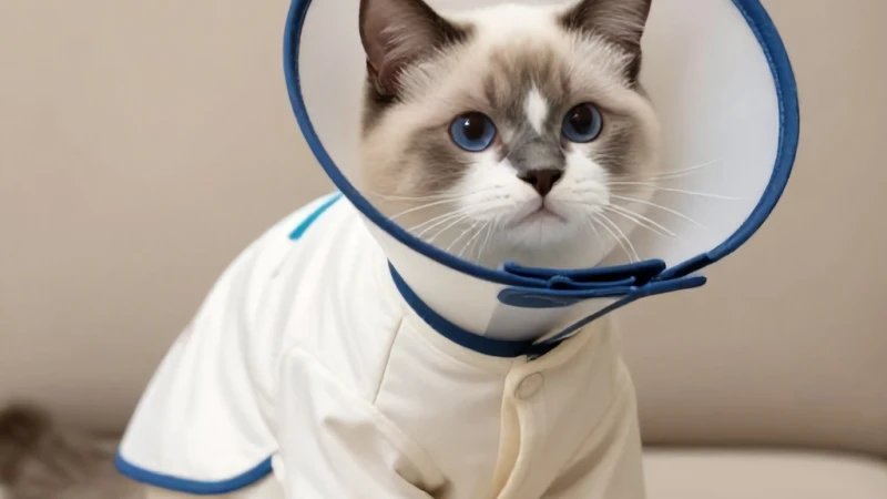 Kedi Kısırlaştırma Sonrası Yakalık ve Medikal Giysi Fiyatı