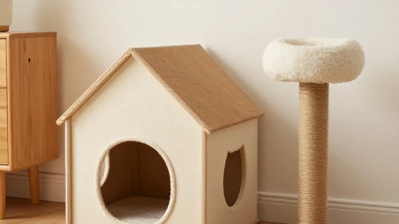 Kedi Tırmalama Tahtası ve Büyük Boy Kedi Evi Maliyeti
