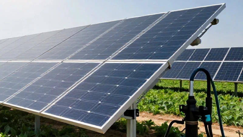 Güneş Enerjili Tarımsal Sulama Sistemleri Kurulum Ücreti