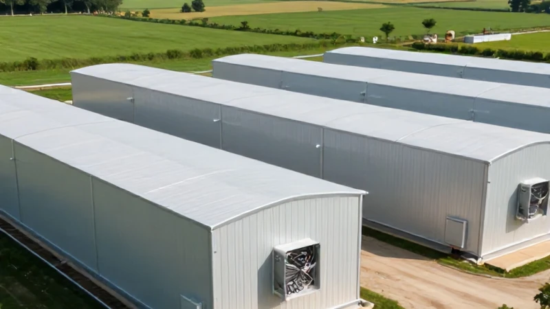 Tavuk Çiftliği Kurulumu ve Prefabrik Kümes İmalat Fiyatı
