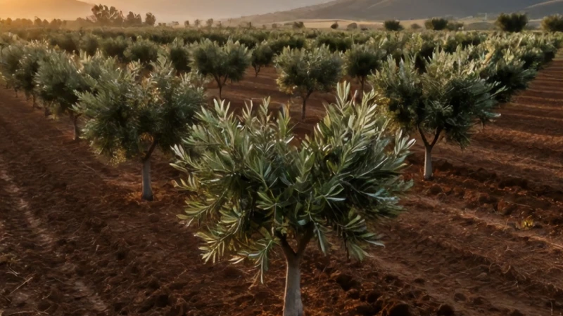 Zeytin Bahçesi Tesisi Fidan Dikimi ve Arazi Hazırlığı