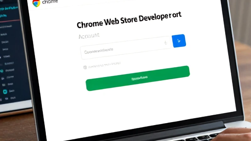 Chrome Extension Mağazası Geliştirici Kayıt Ücreti