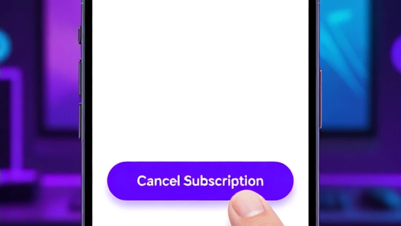 Twitch Abonelik İptali ve Destek Sonlandırma