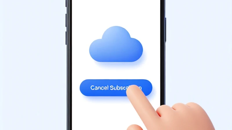 Google One Abonelik İptali ve Depolama Silme